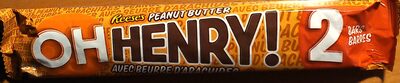 Oh Henry! Reese's Peanut Butter 2 Bars front packaging