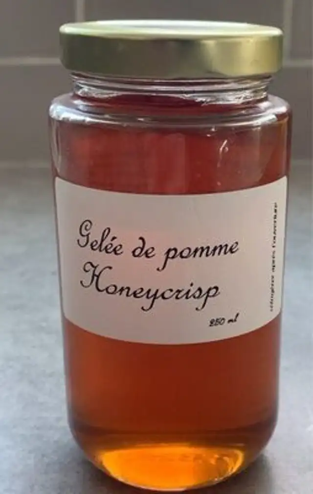 Gelée de pomme Honeycrisp