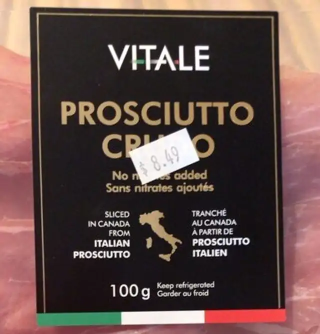 prosciuto