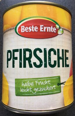 Pfirsiche halbe Frucht leicht gezuckert