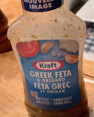 Vinaigrette féta grec origan
