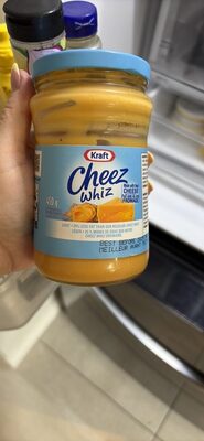 Cheez Whiz front packaging