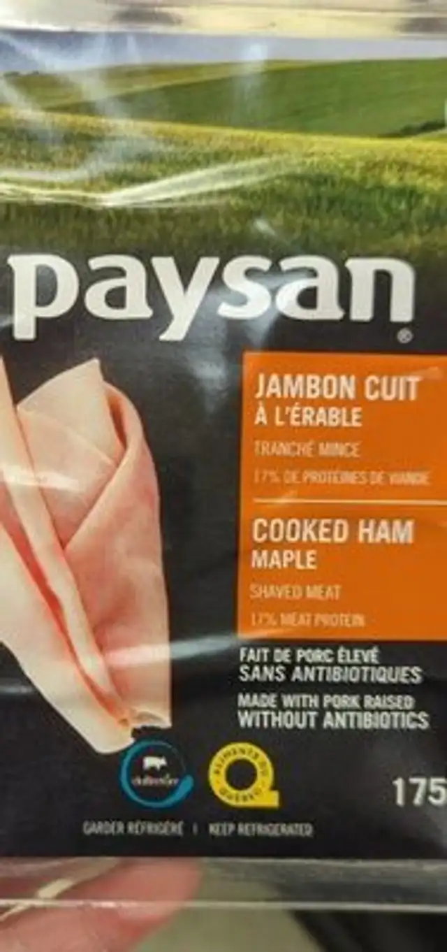 Jambon cuit à l'érable