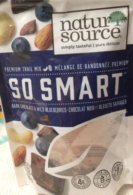 SO SMART Premium Trail Mix front packaging
