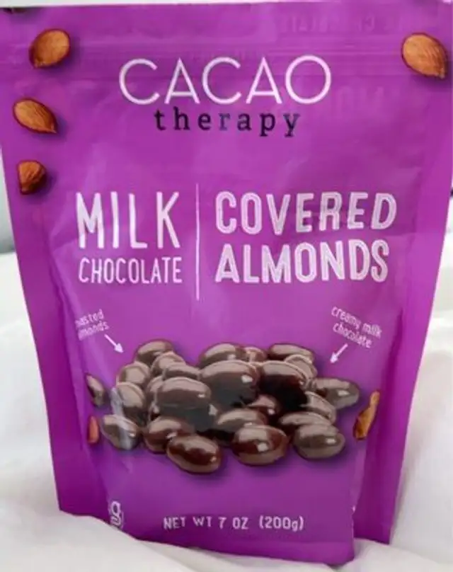 Mill chocolate covered almonds