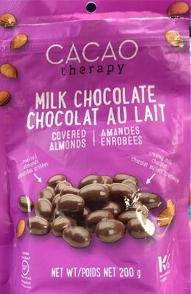 Milk chocolate almonds
