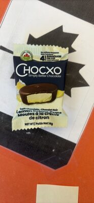 Dark chocolate Lemon creme cups