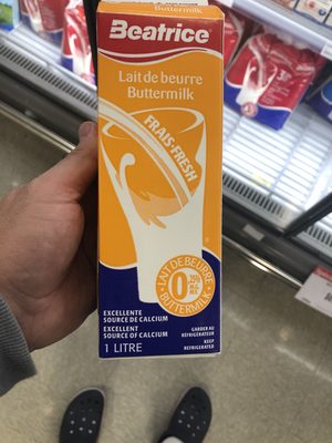 Lait de beurre