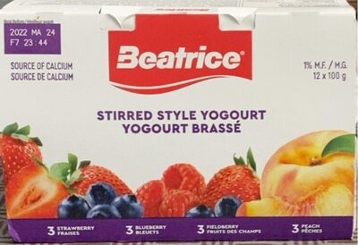 Stirred Style Yogourt