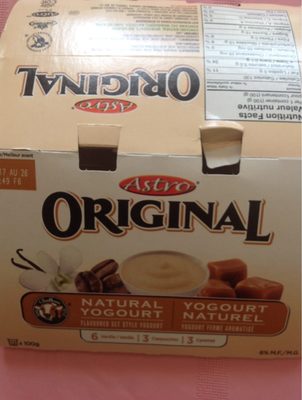 Yogourt (caramel, Cappuccino & Vanille)