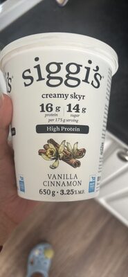 creamy skyr vanilla cinnamon