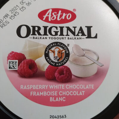 Raspberry white chocolate