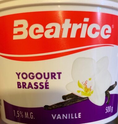 Yogourt Brassé front packaging