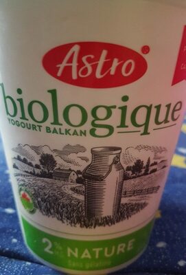 Yogourt Balkan front packaging