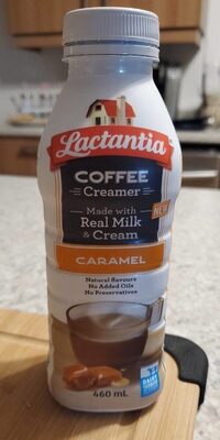 Crémeur à café caramel