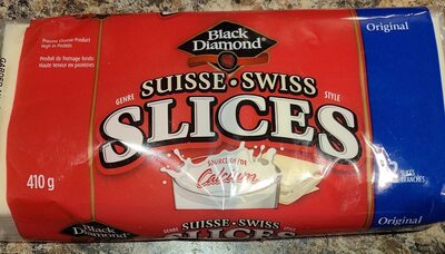 Fromage suisse tranches slices swiss