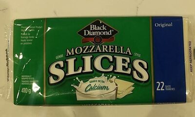 mozzarella slices