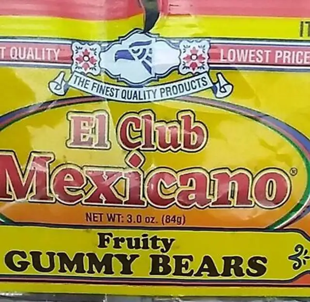 Fruity gummy bears