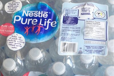 Pure Life Water front packaging
