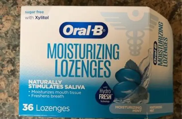 Moisture lozenge