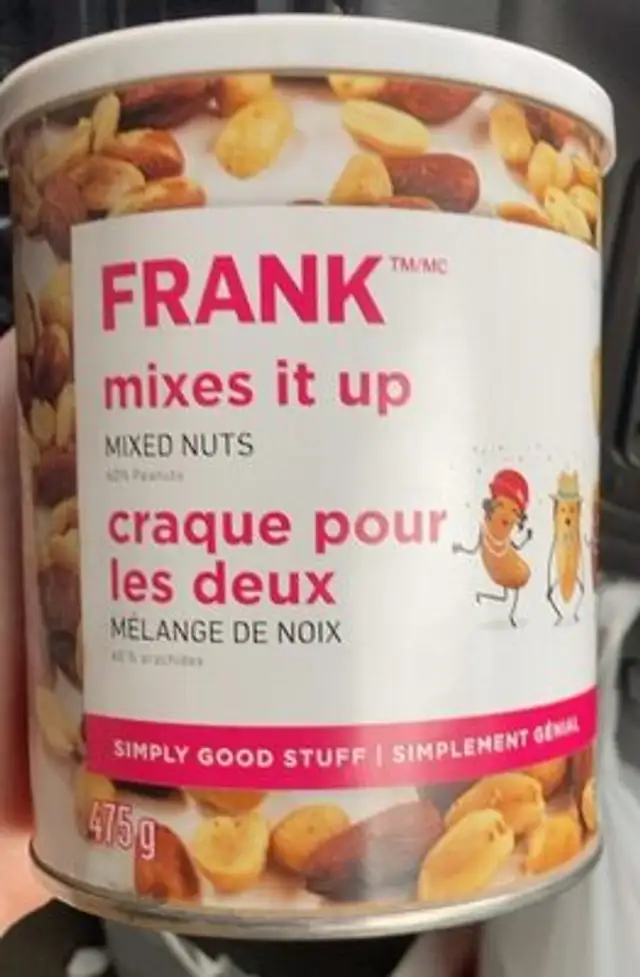 Mixes it up mixed nuts