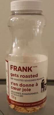 Dry Roasted Seasoned Peanuts front packaging