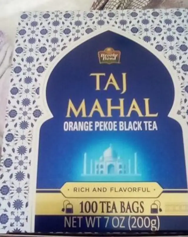 Taj Mahal orange pekoe black tea