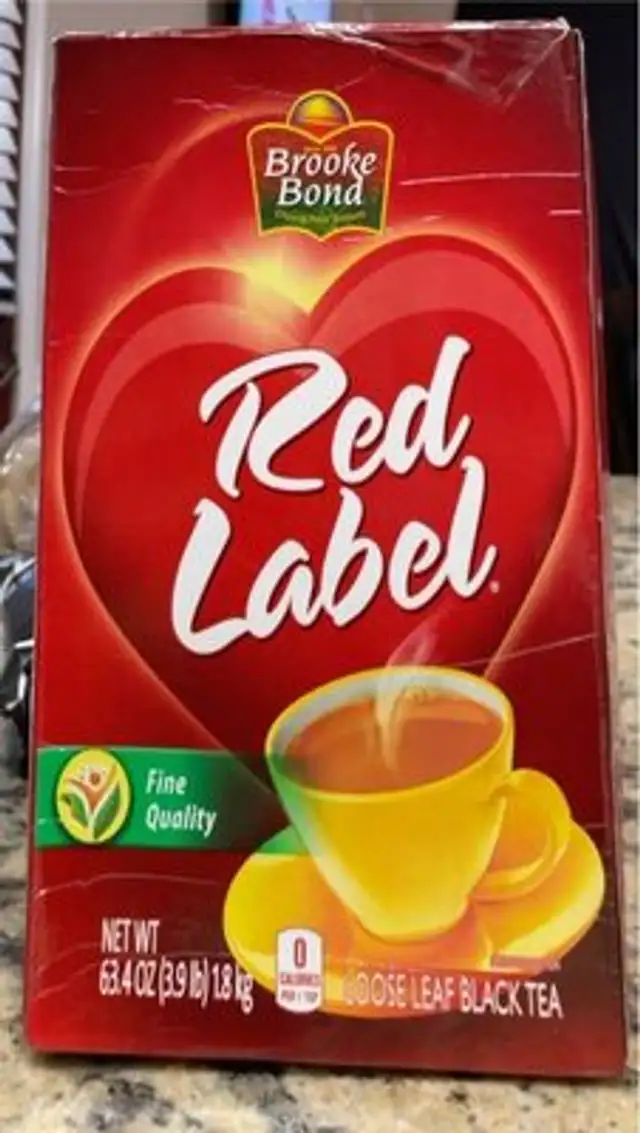 Red label loose leaf black tea