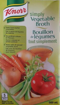 Vegetable Broth front packaging