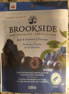 Açaí & Blueberry Flavour Dark Chocolate Balls