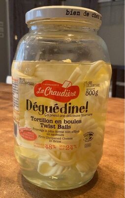 Firm unripened cheese front packaging