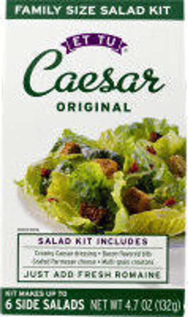 Family size caesar salad kit