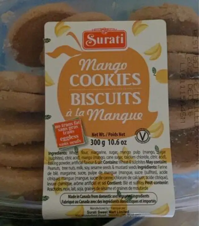 Mango coockies biscuits
