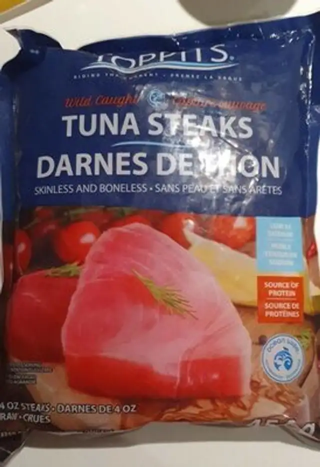 Tuna steaks