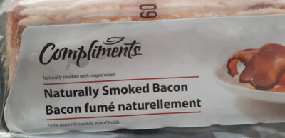 Naturally smoked bacon