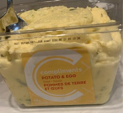 Potato and egg salad