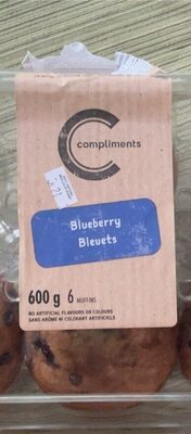 Compliments blueberry muffin