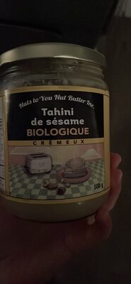 Tahini de sésame biologique crémeux