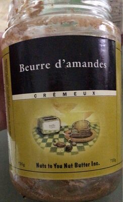 Beurre d’amandes