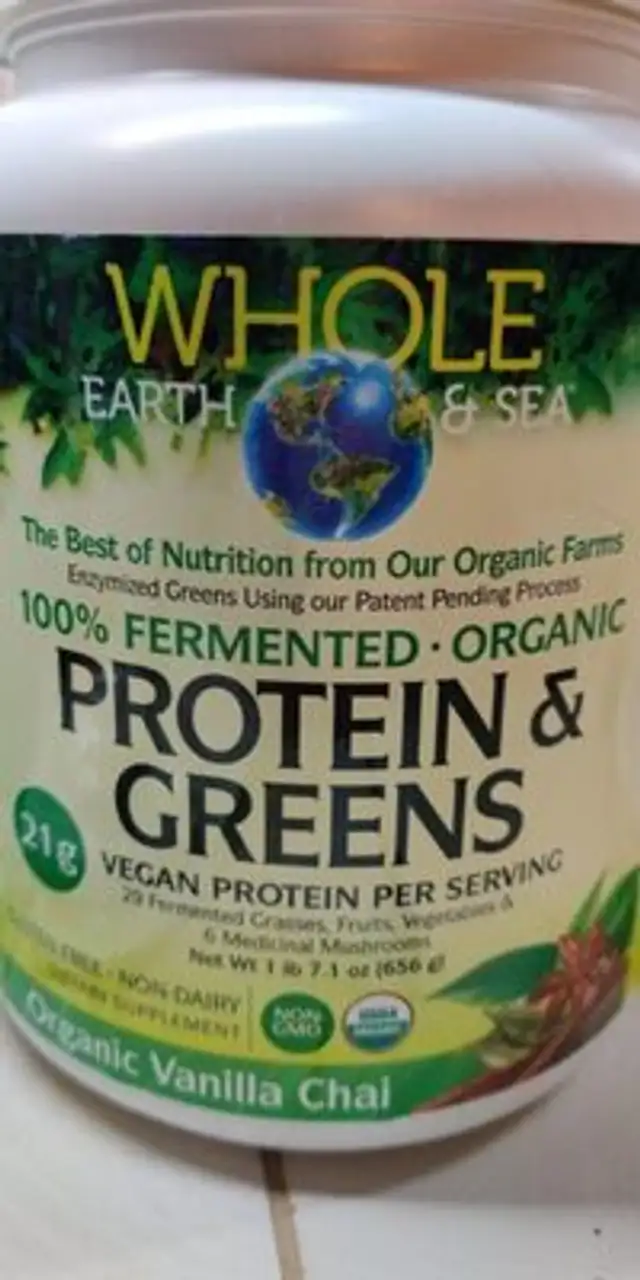 fermented organic protein and greens