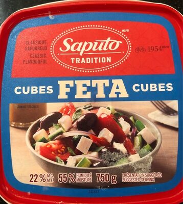 Cubes feta