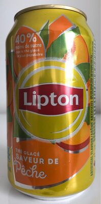 Thé glacé saveur de pêche