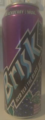 Blackberry Iced Tea front packaging