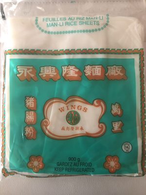 Man-li rice sheets