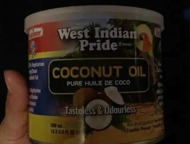Coconut oil - West Indian pride