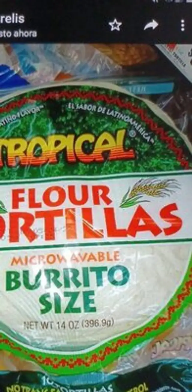 Flour tortilla