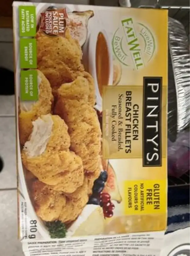 Gluten free chicken fillets