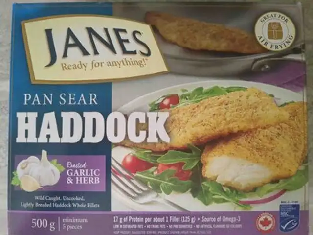 Pan Seer Haddock Roasted Garlic and Herb