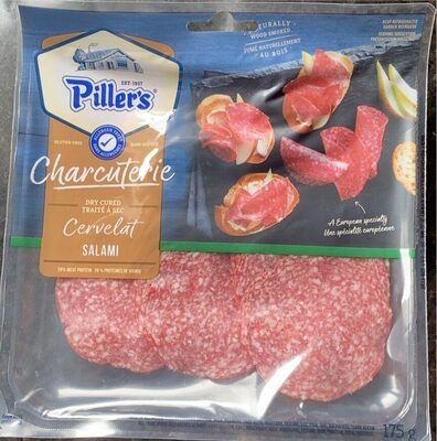 Dry cured cervelat salami