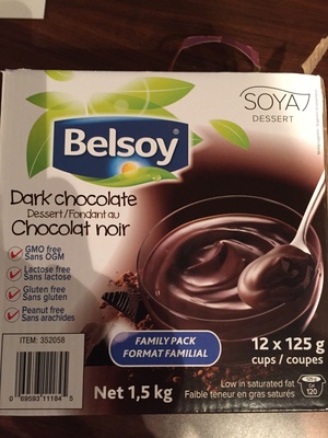 Dessert fondant chocolat noi front packaging